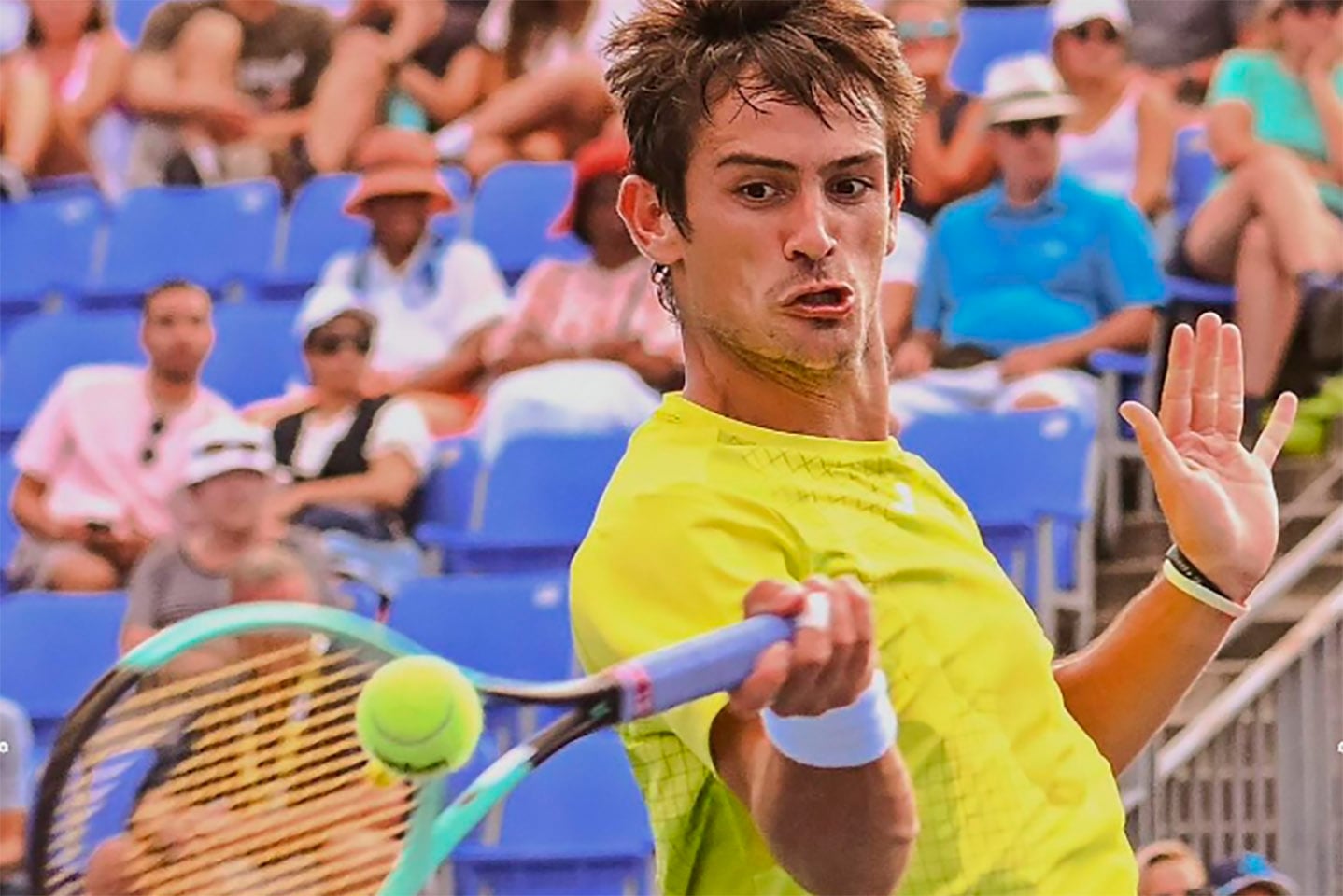 Navone (32°) logró su segunda victoria en un main draw de Grand Slam