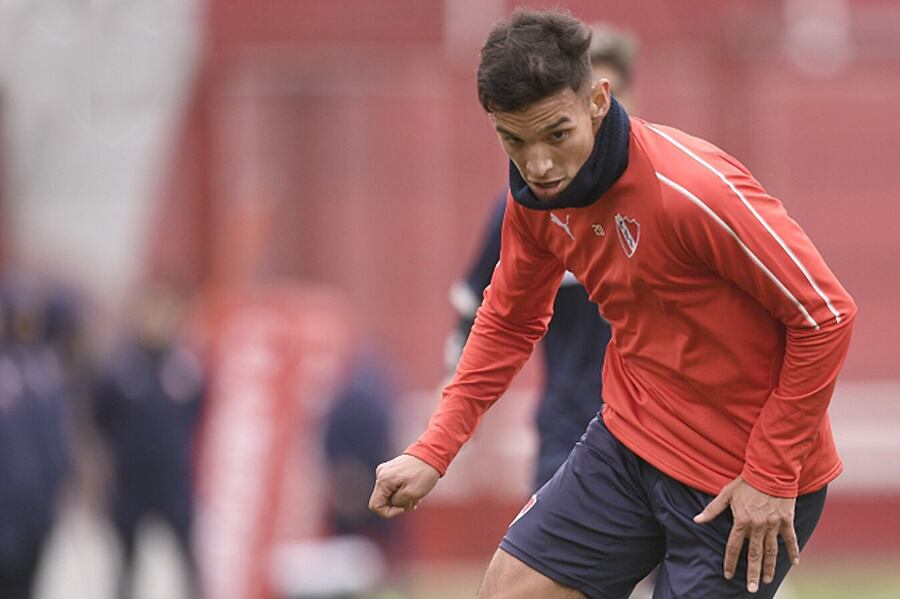 Mauro Molina, delantero de Independiente.