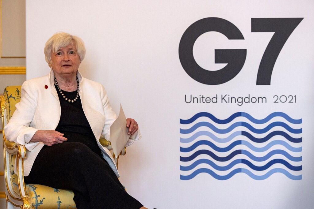 Janet Yellen, secretaria del Tesoro de Estados Unidos.