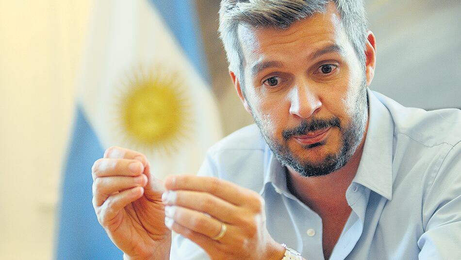 Marcos Peña puso la cara tras una de las semanas más complicadas para el gobierno de Cambiemos.