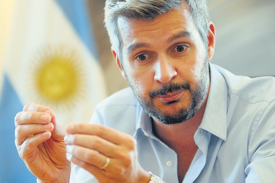 Marcos Peña puso la cara tras una de las semanas más complicadas para el gobierno de Cambiemos.
