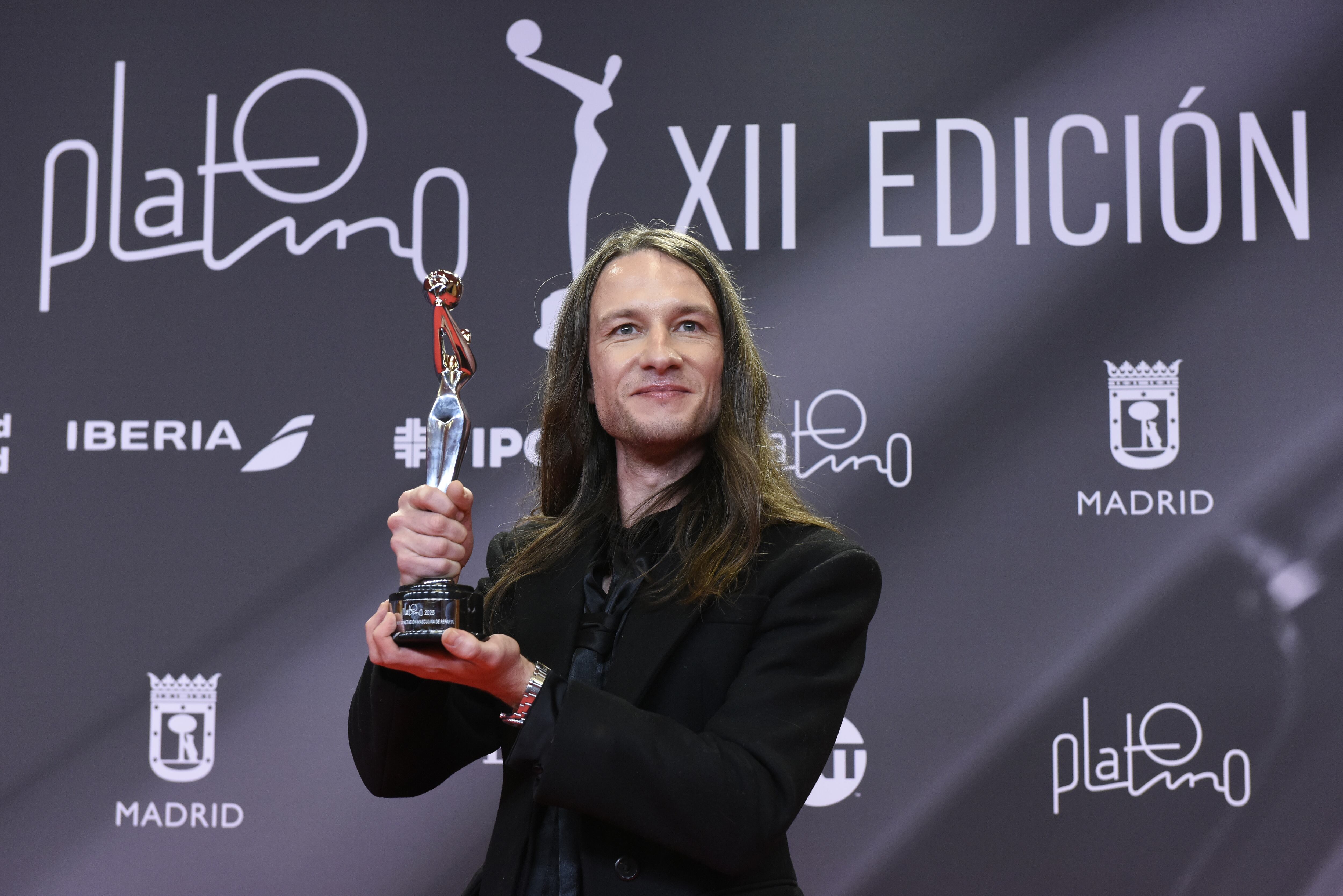 Manu Fanego recibió el premio a su padre coo "Mejor actor de reparto"