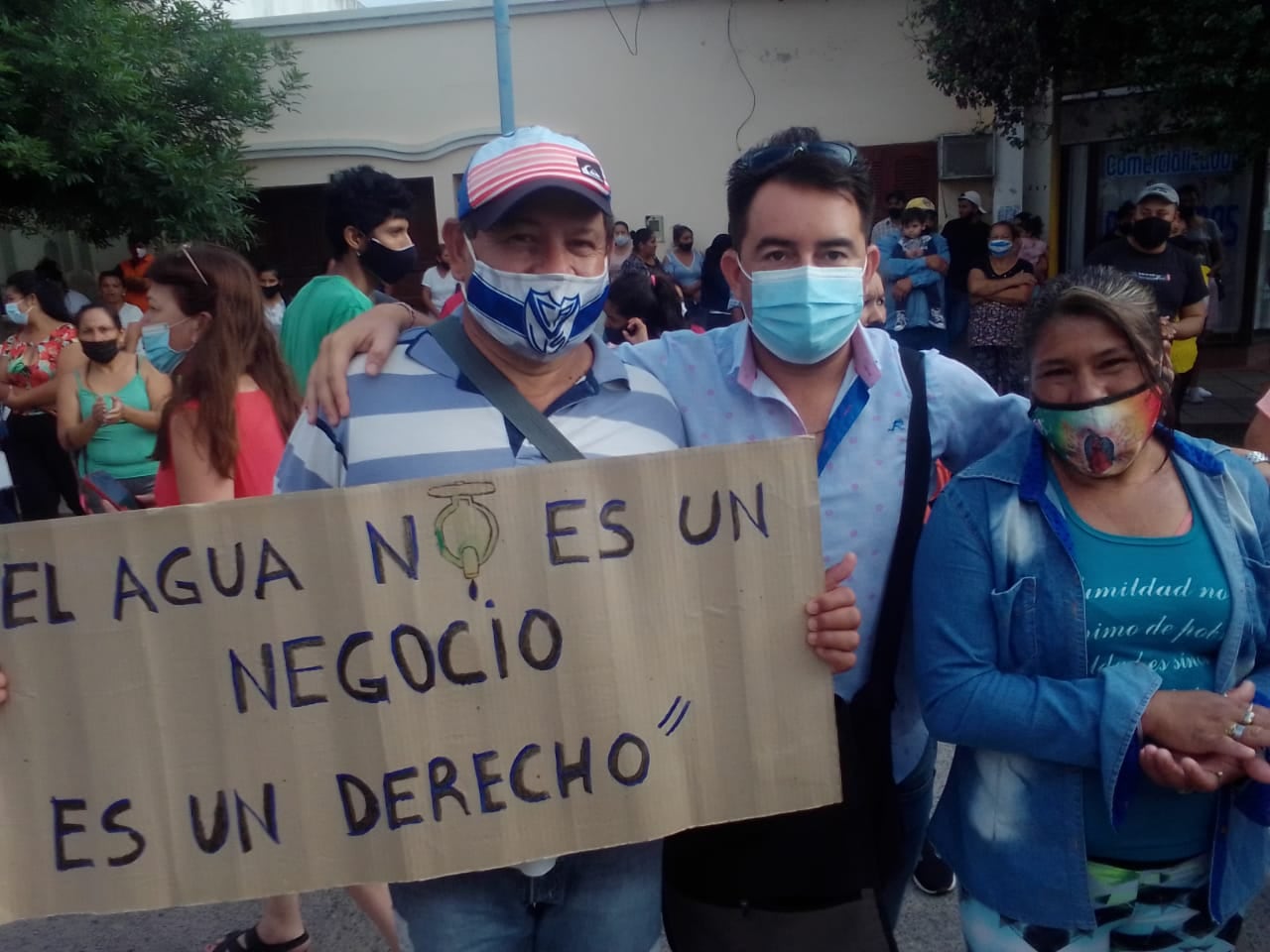 Marcha en Rosario de la Frontera. 