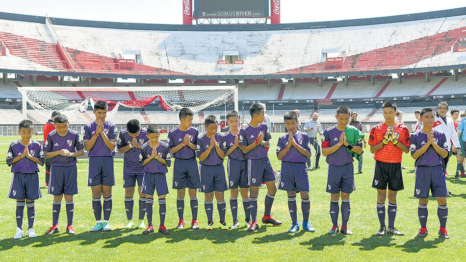 Jabalíes Salvajes, los chicos tailandeses que estuvieron atrapados en la cueva de Tham Luang.