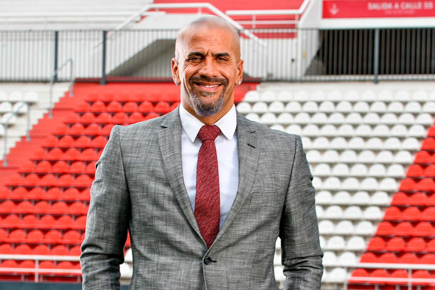 El presidente de Esudiantes Juan Sebastián Verón.
