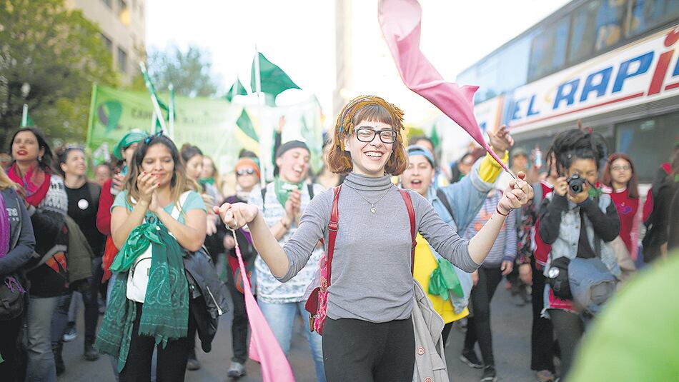 El Encuentro de Mujeres del año pasado, en la ciudad de Trelew.
