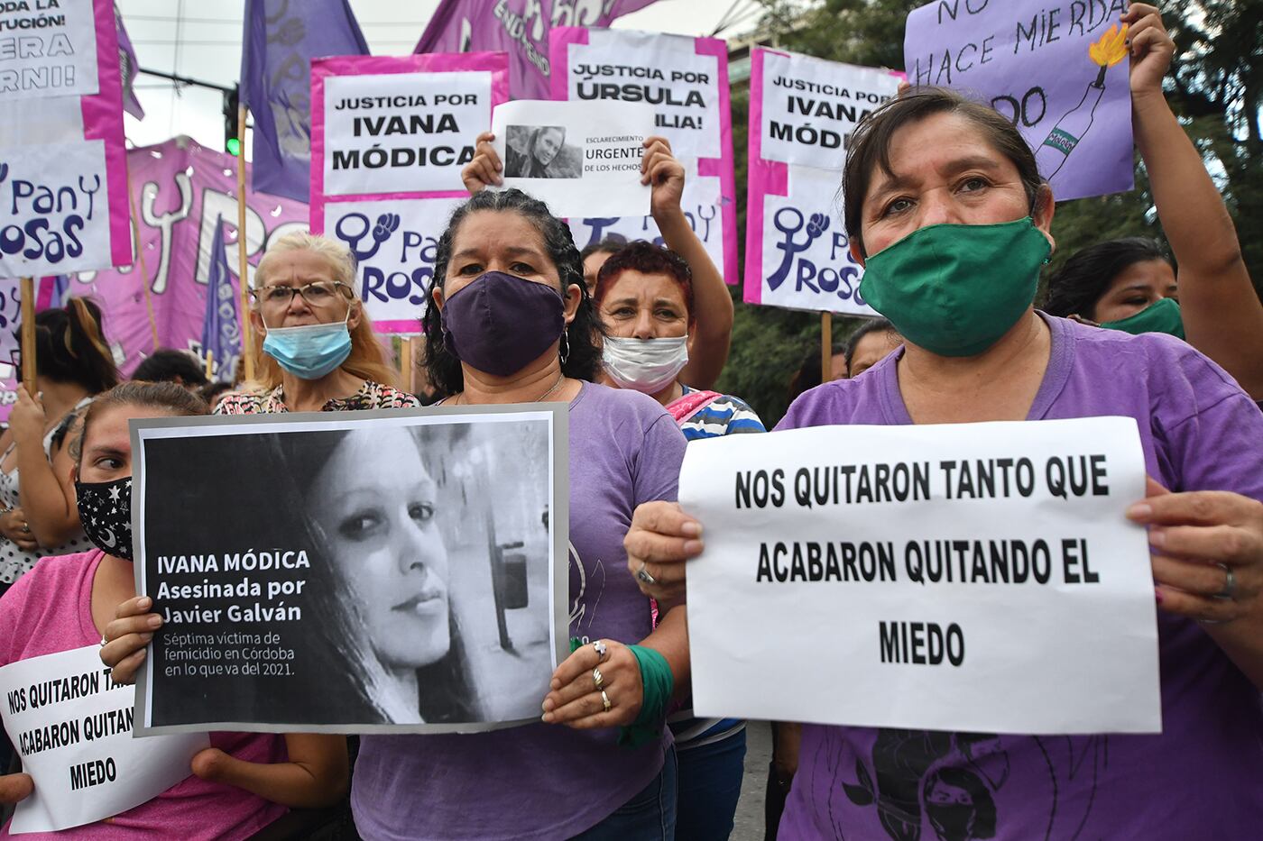 Ni Una Menos Córdoba marchó exigiendo justicia.