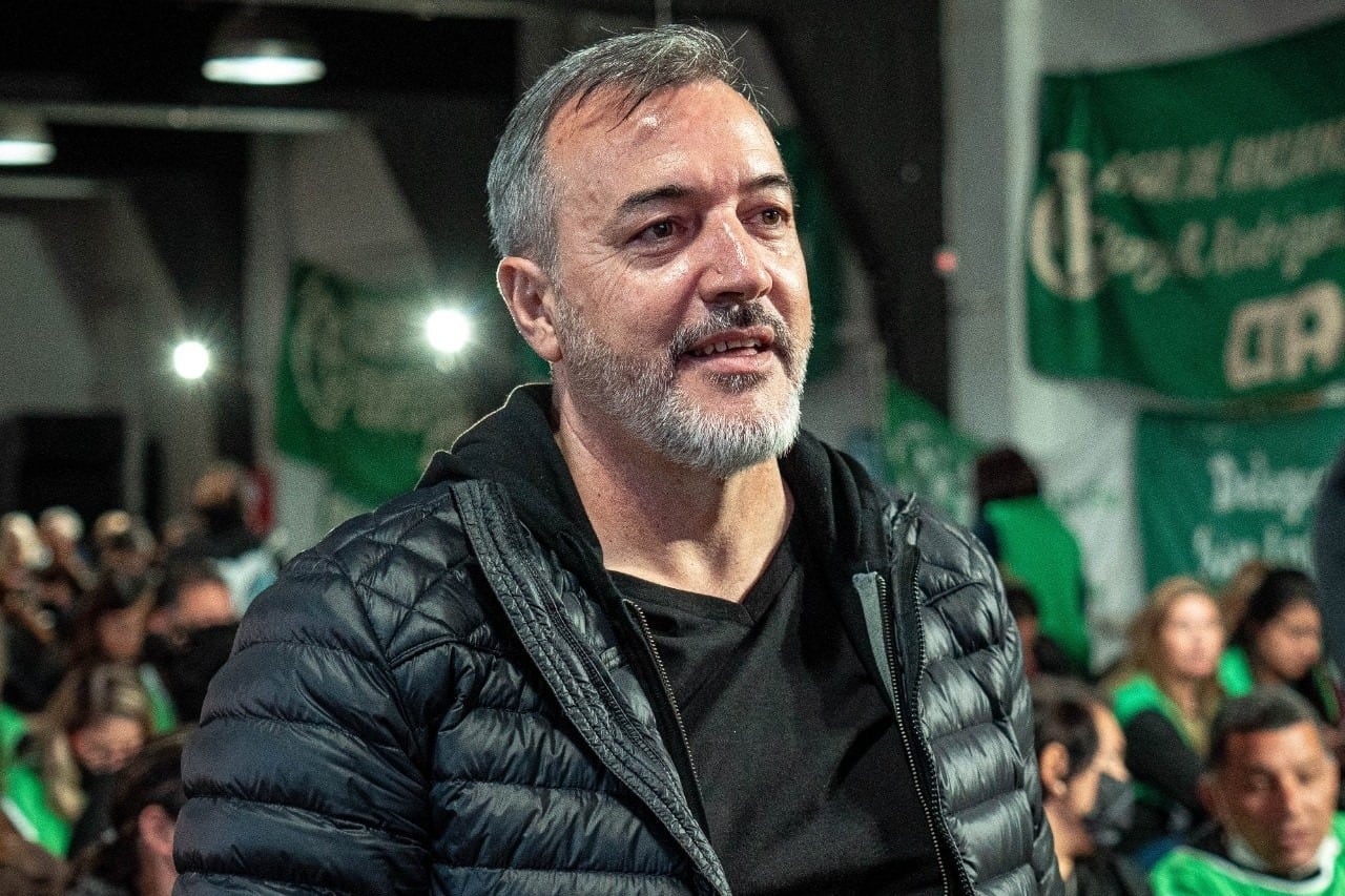 Rodolfo Aguiar, secretario general de ATE.
