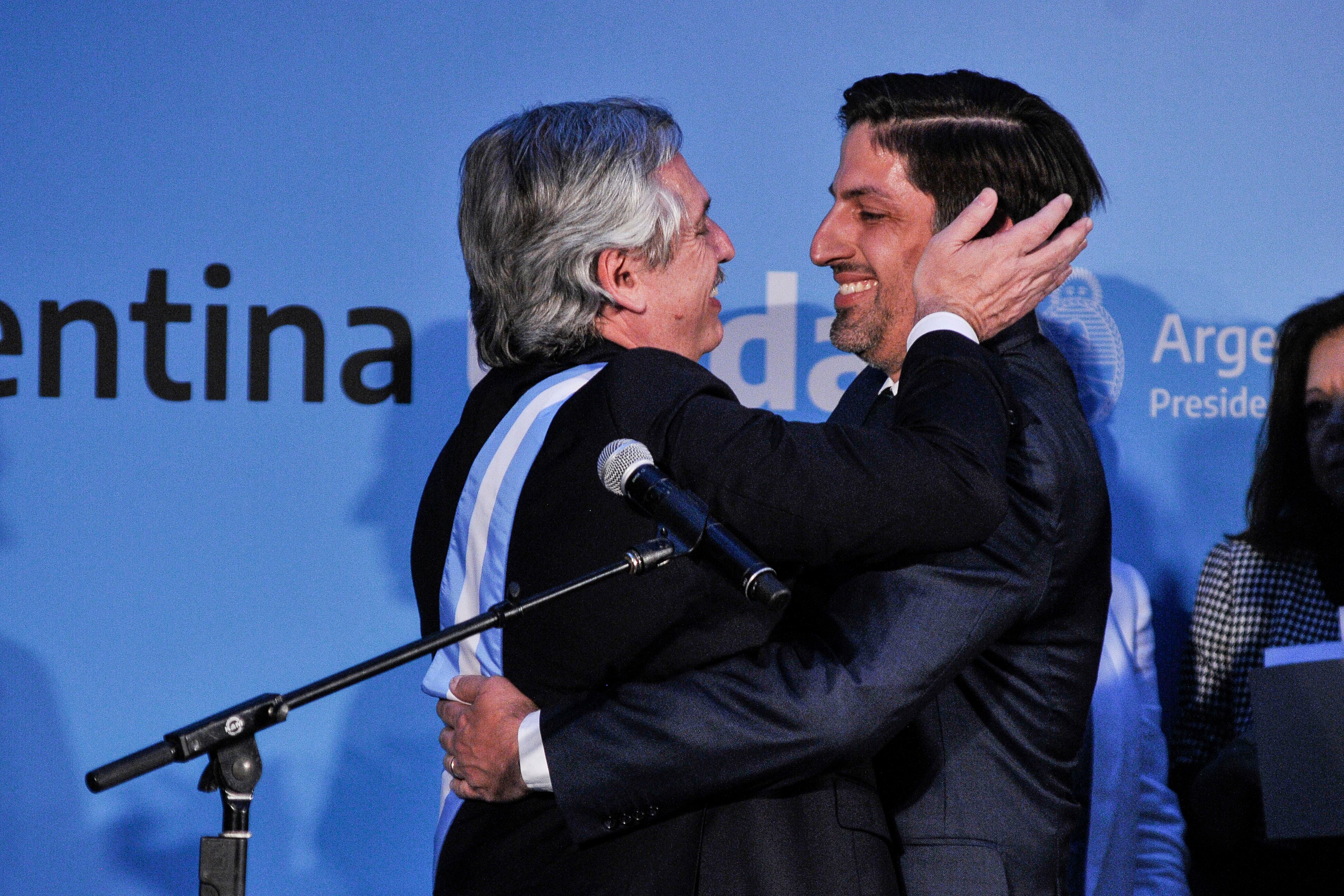 Jura del ministro de Educación, Nicolás Trotta.