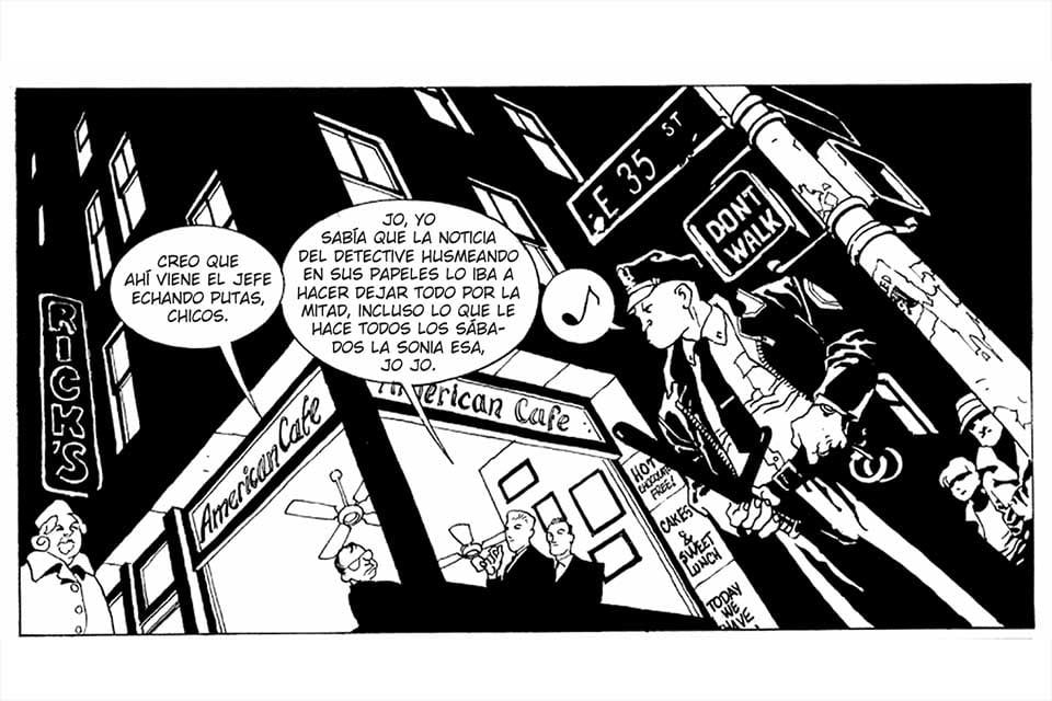 En Chicanos, guionista y dibujante deambulan por las calles de una Nueva York de periferia.