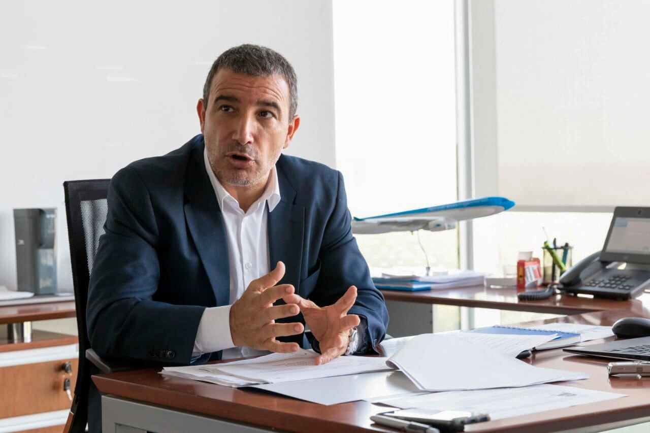 Fabián Lombardo.  De director comercial y de planeamiento, a presidente
