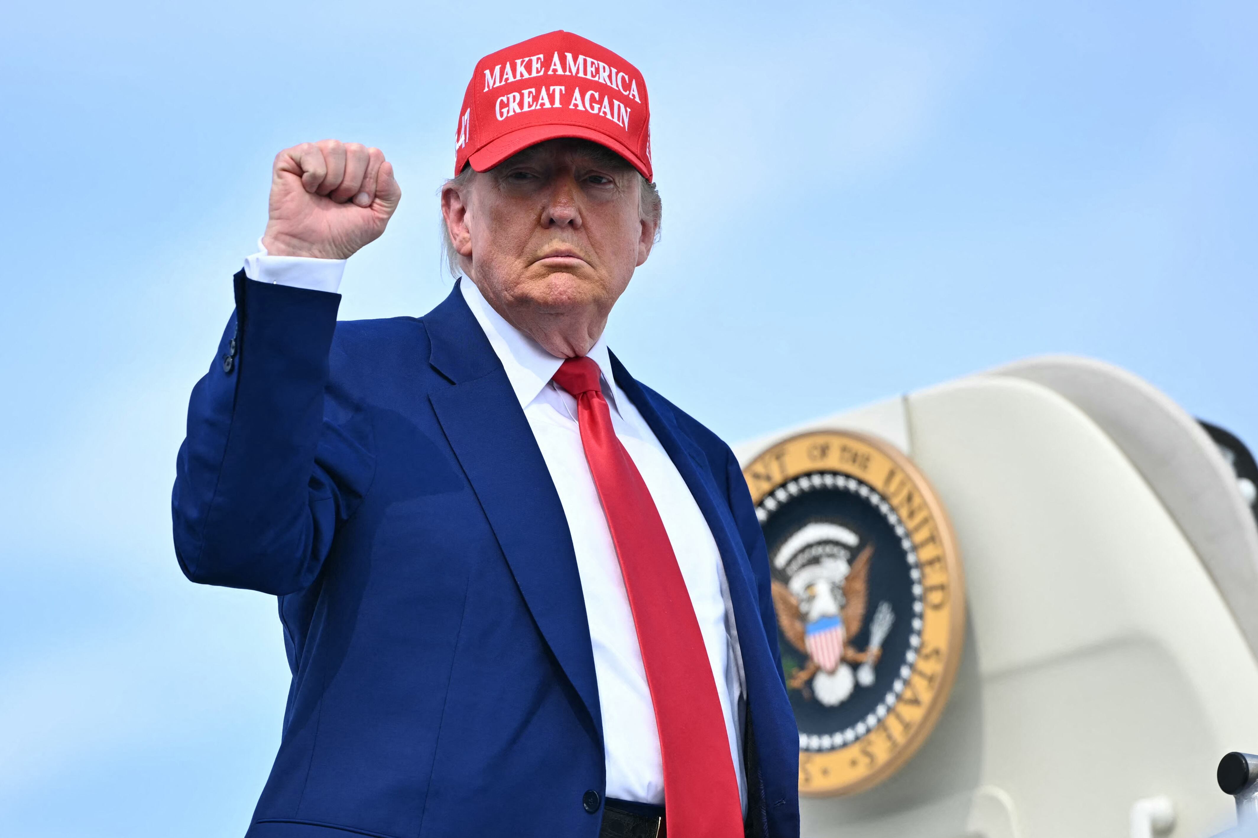 Donald Trump, presidente de Estados Unidos.