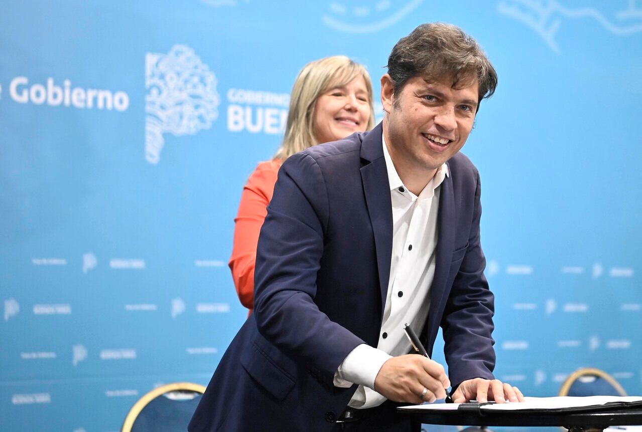 Axel Kicillof, gobernador de Buenos Aires.