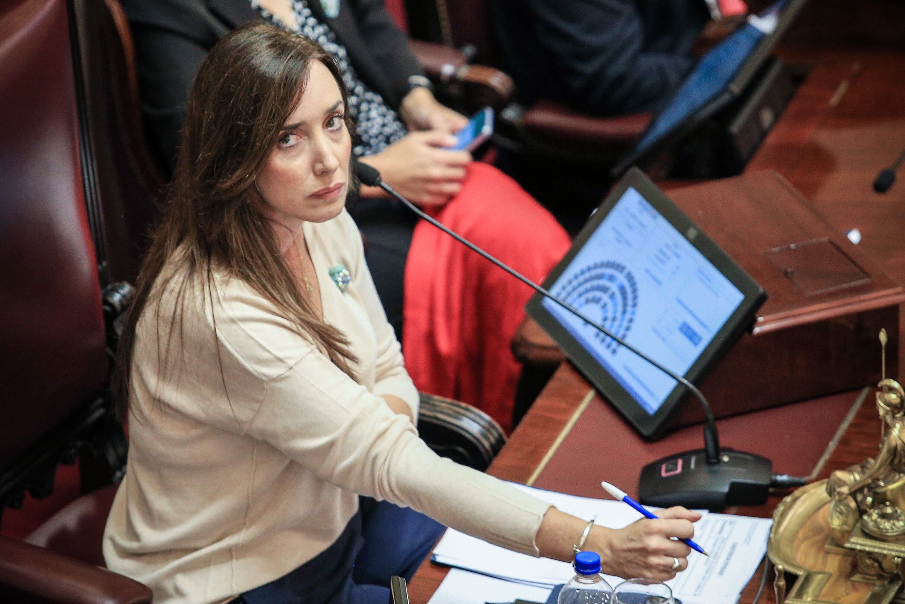 Victoria Villarruel pone un pie en el área económica.