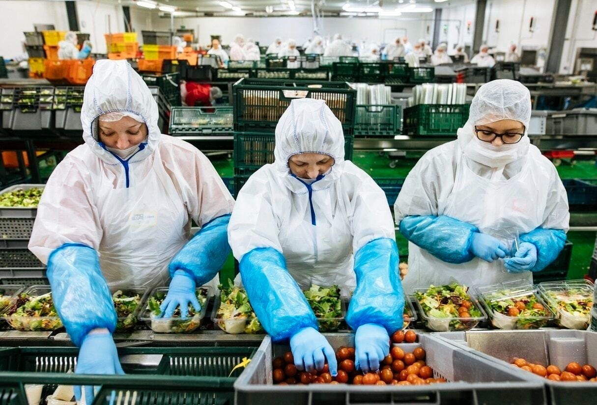 La industria de alimentos opera al 74,2 por ciento de su capacidad instalada.