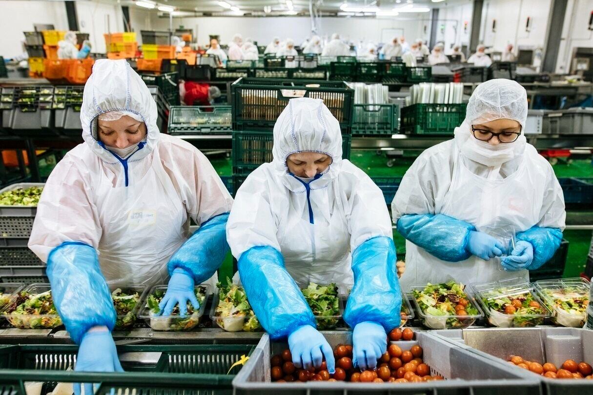 La industria de alimentos opera al 74,2 por ciento de su capacidad instalada.
