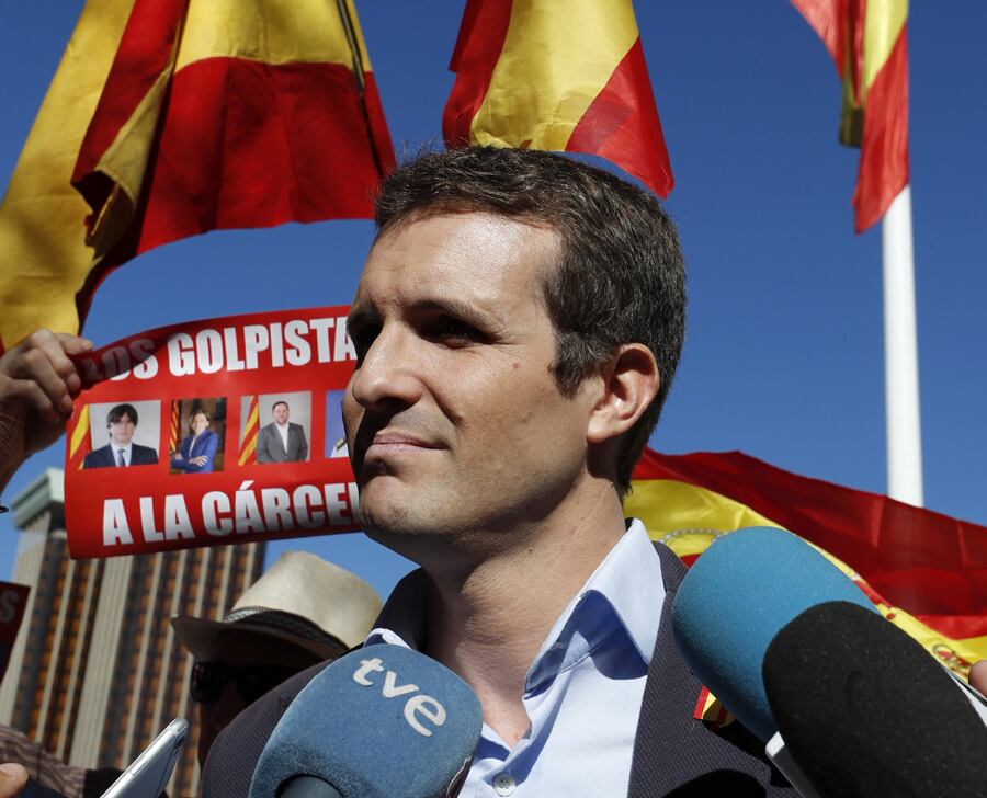 "Lo que a ellos les parece una fecha épica que es la declaración de independencia, tuvo una contestación", dijo Casado.