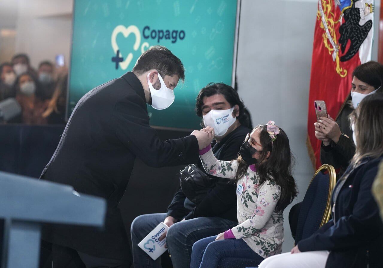 El presidente de Chile, Gabriel Boric, durante el anuncio de este miércoles / Presidencia de Chile