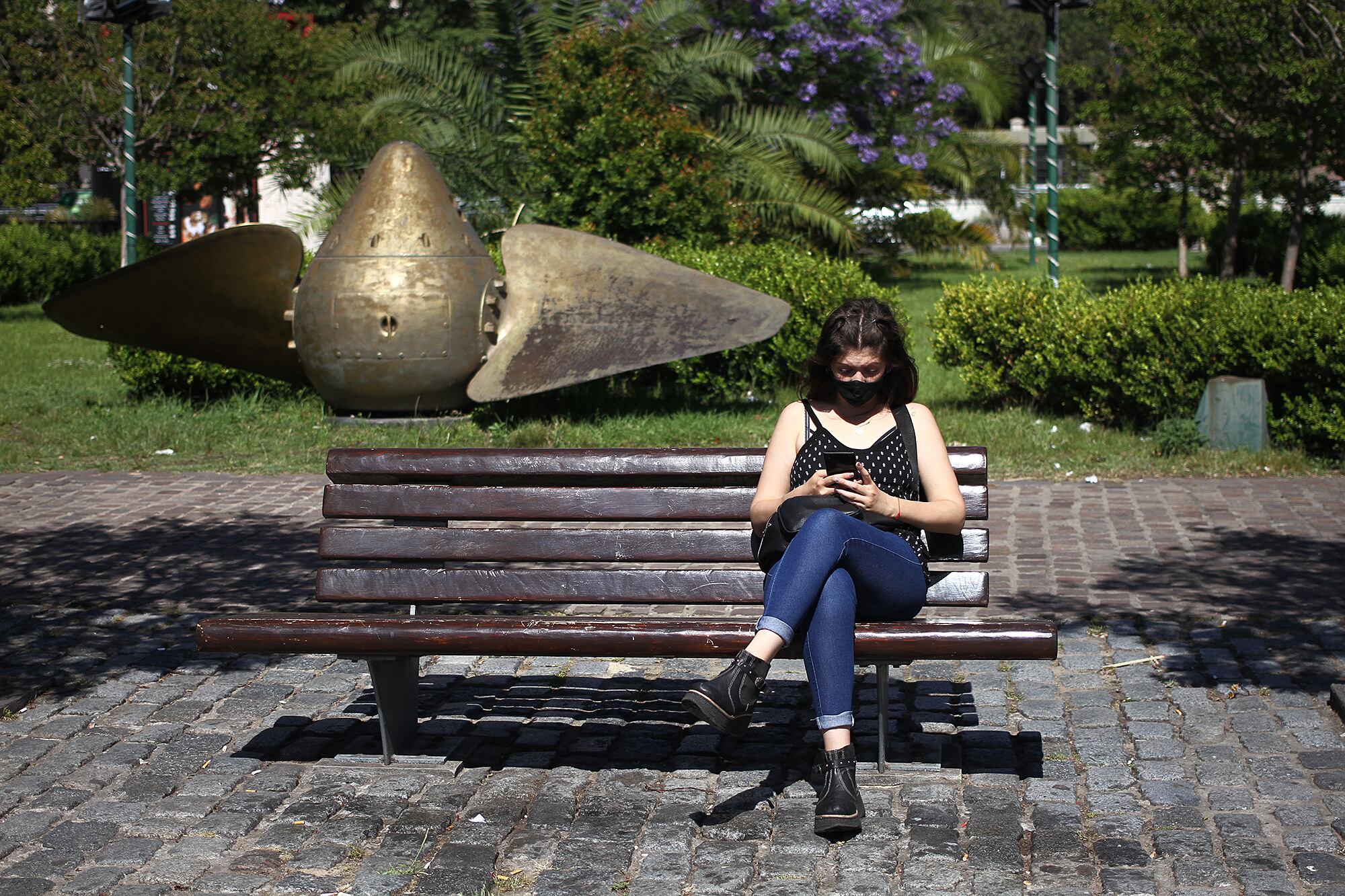 Se espera una jornada soleada y calurosa. Imagen: Carolina Camps.