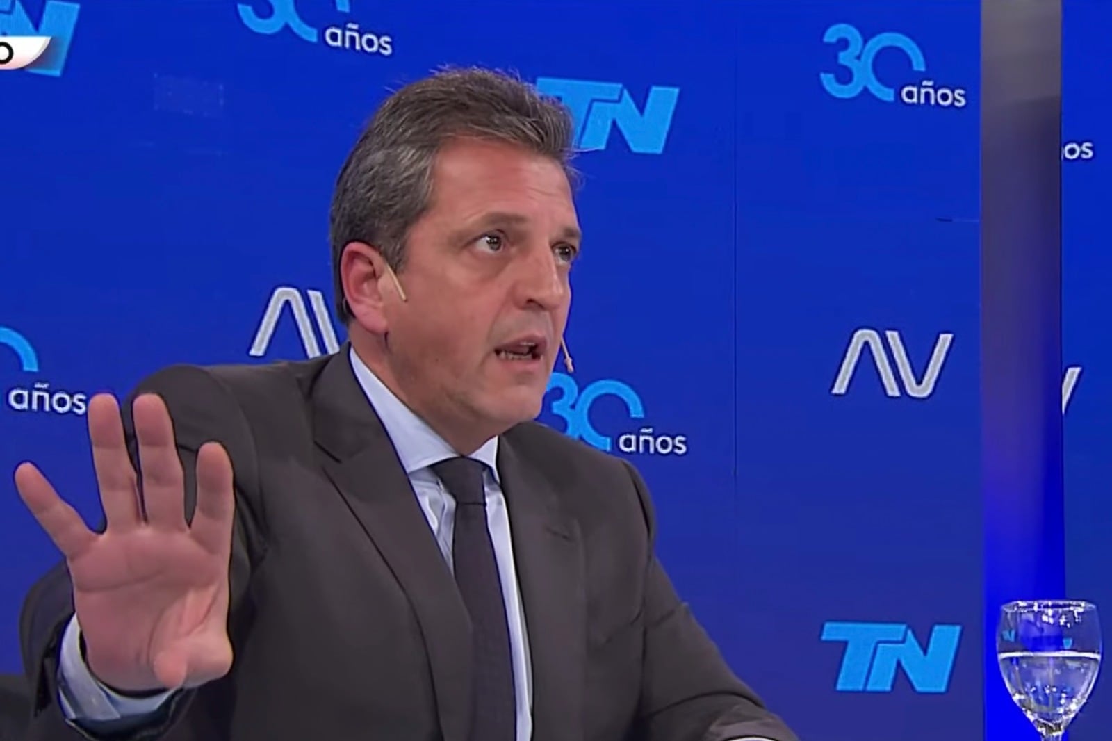 Sergio Massa, candidato a presidente.