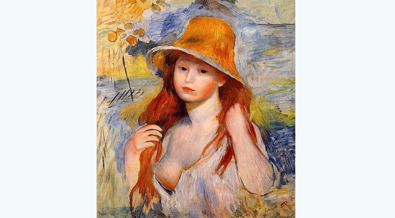 Pintura de Pierre-Auguste Renoir (detalle)
