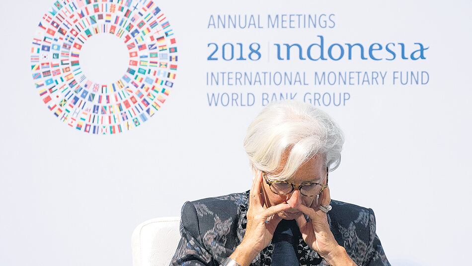 “En Argentina y Turquía las vulnerabilidades externas llevaron a grandes devaluaciones”, advirtió el FMI de Lagarde.