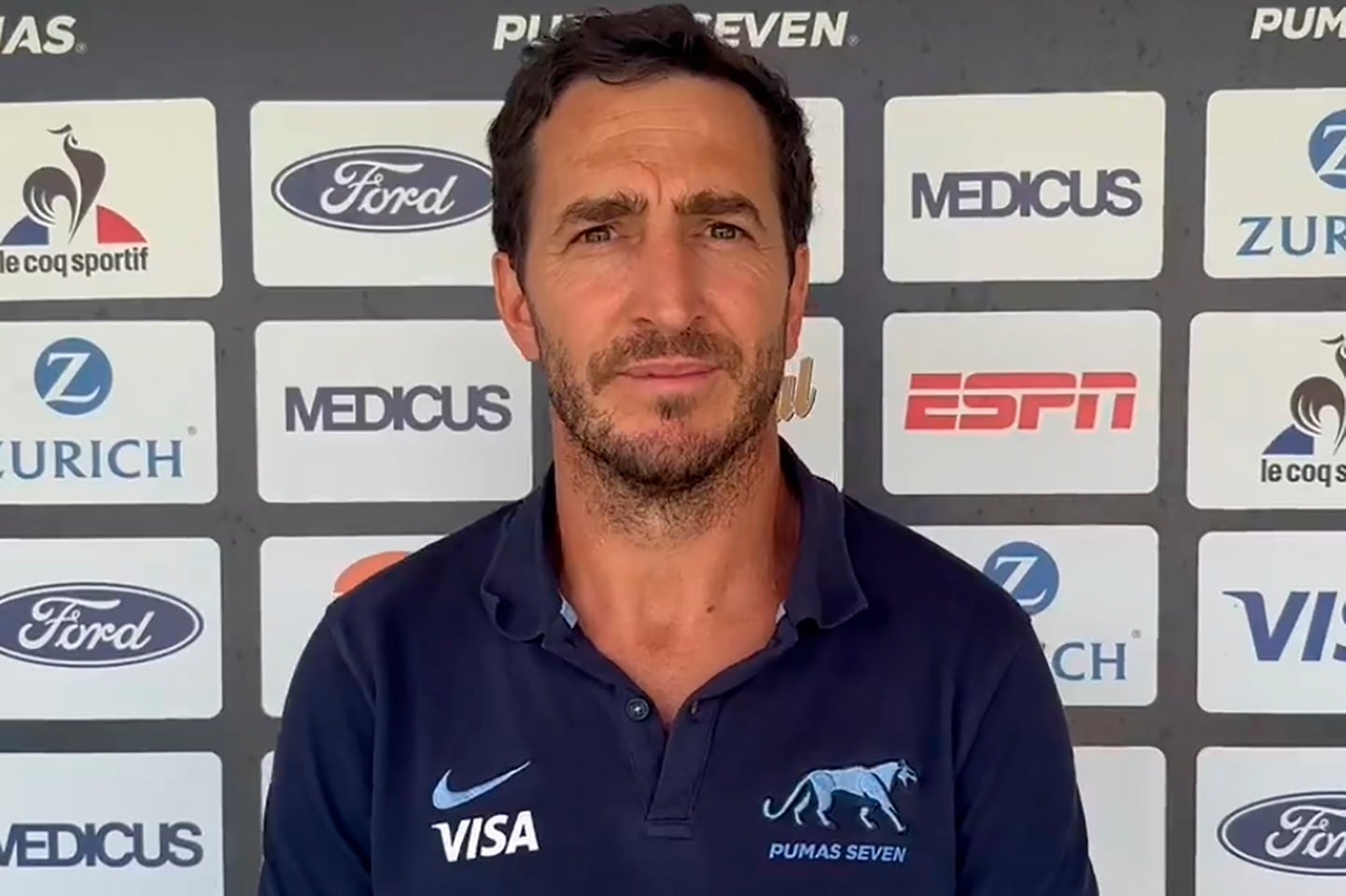 Santiago Gómez Cora, DT de Los Pumas 7s.