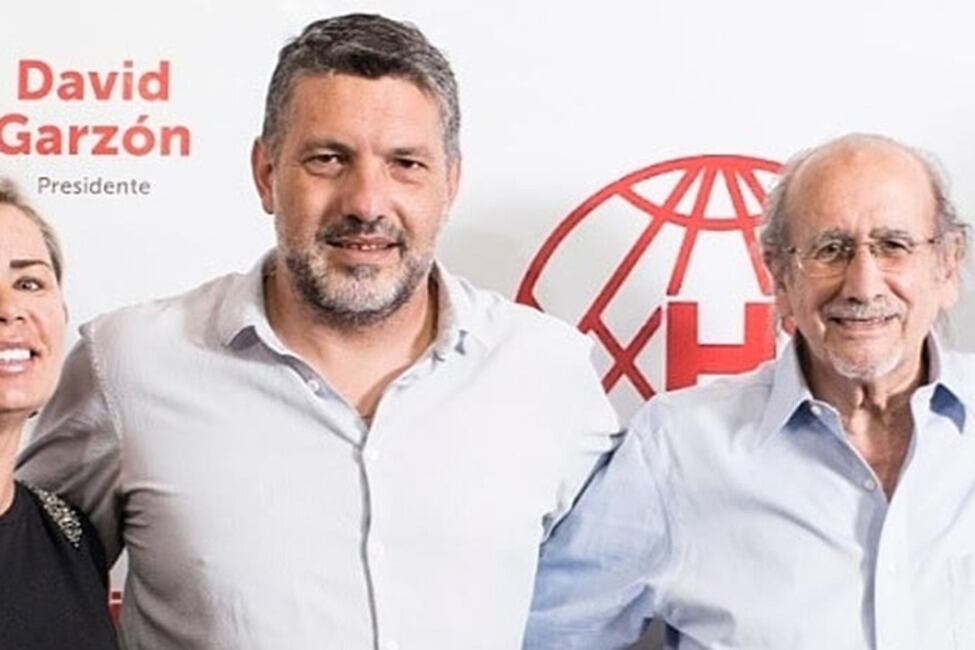 David Garzón, presidente de Huracán