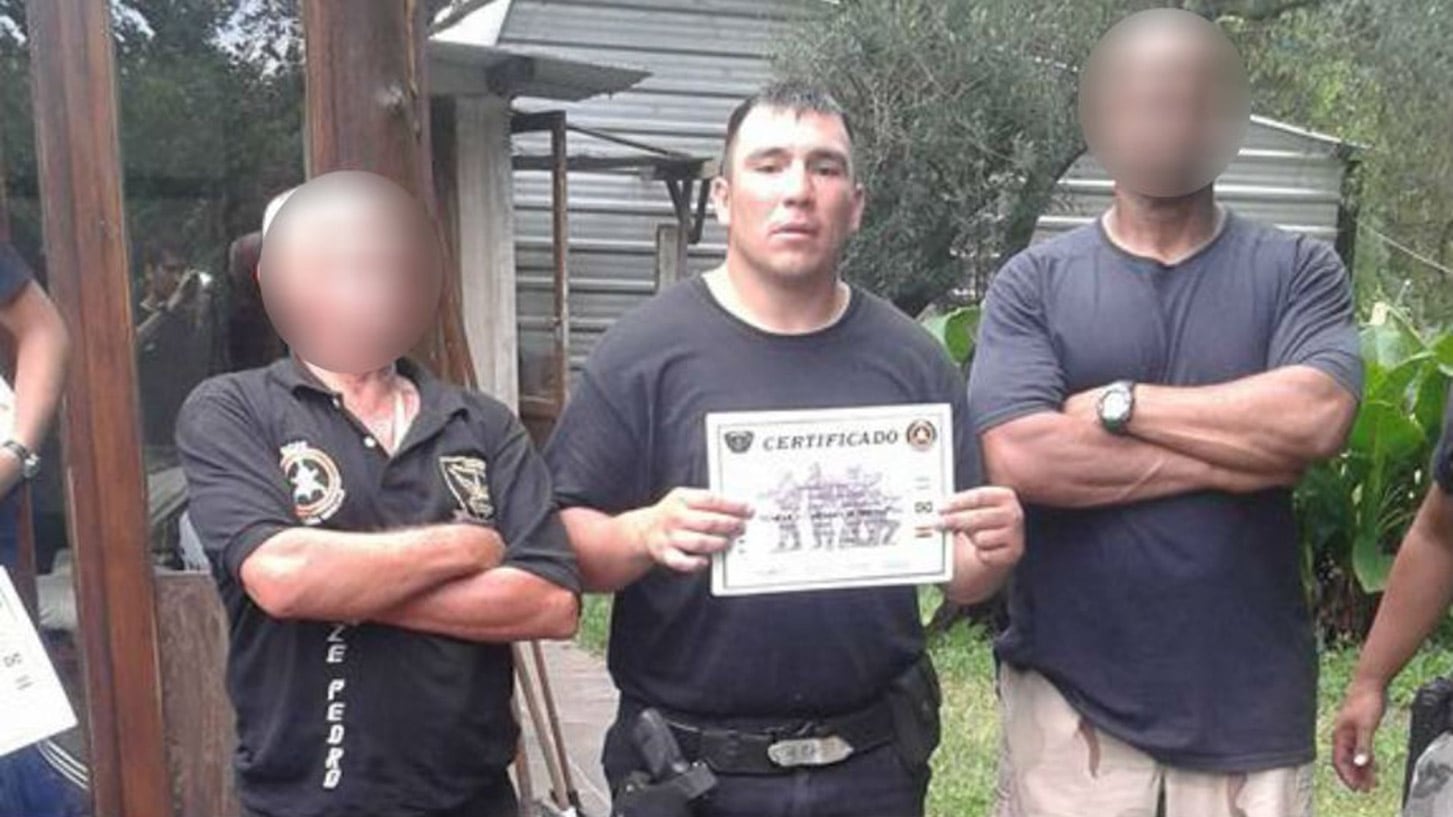 El agente penitenciario Facundo Solís perpetró la masacre con su arma reglamentaria.