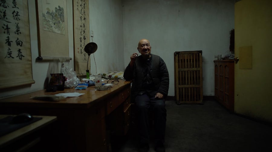 Uno de los sobrevivientes de los campos de Jiabiangou y Mingshui, en Las almas muertas, de Wang Bing.