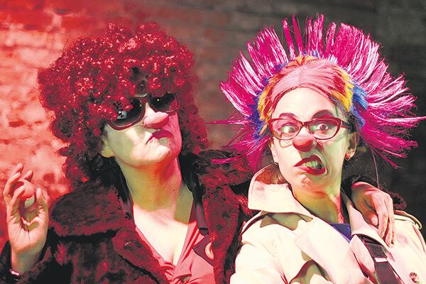 Las Payasas Rockeras harán su espectáculo a través de Zoom.