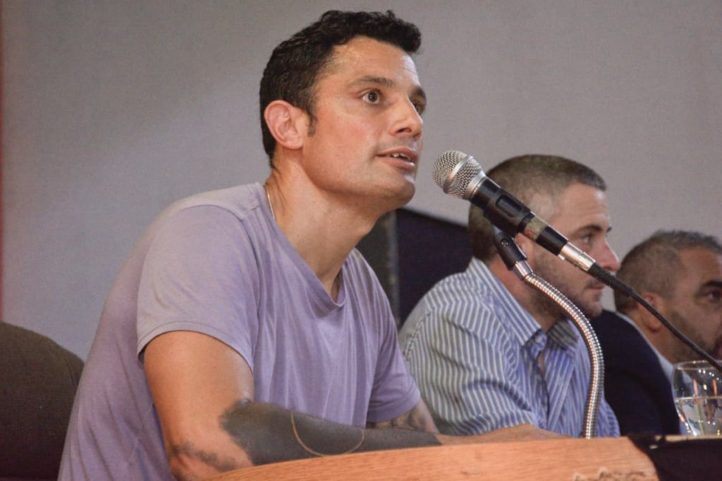 Mauro García, intendente de General Rodríguez.