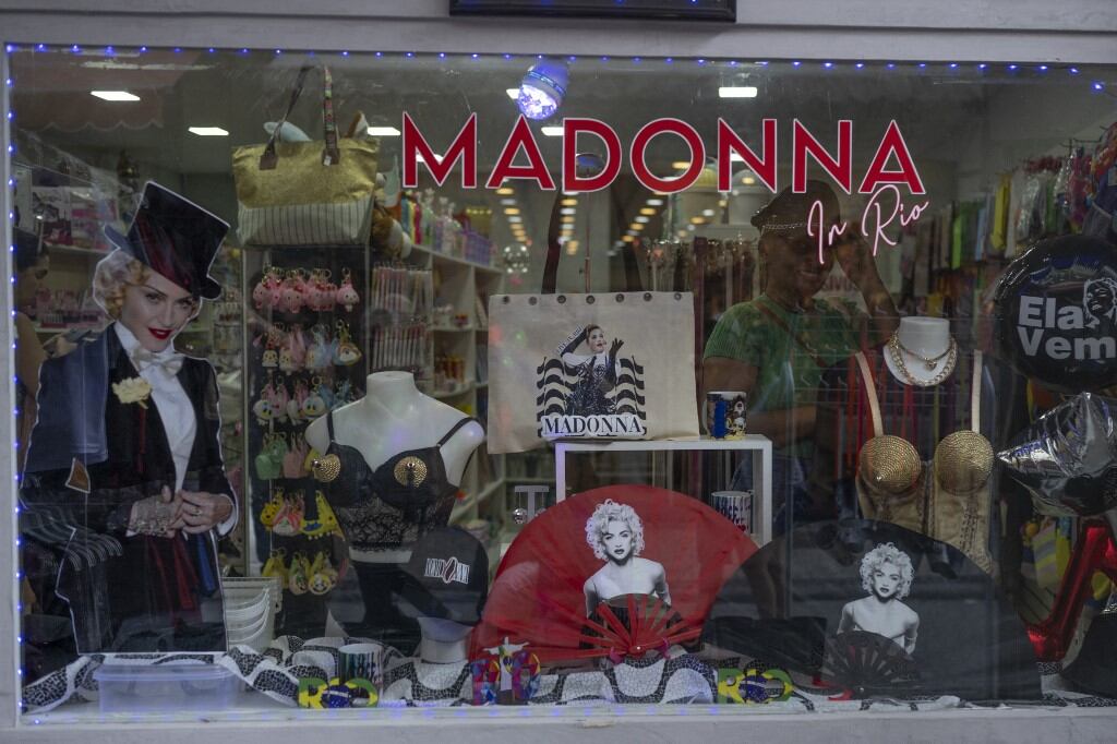 Madonna llegó a Río de Janeiro y prepara su mega show gratuito en la playa