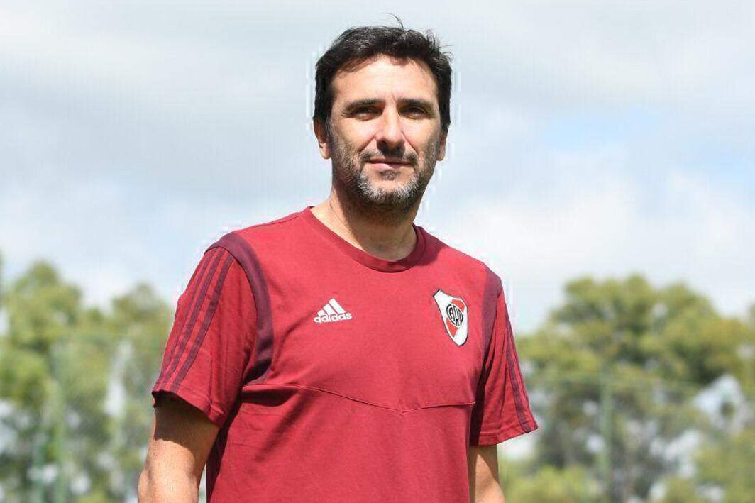 Pablo Nigro, psicólogo del plantel de River, participó del Congreso.