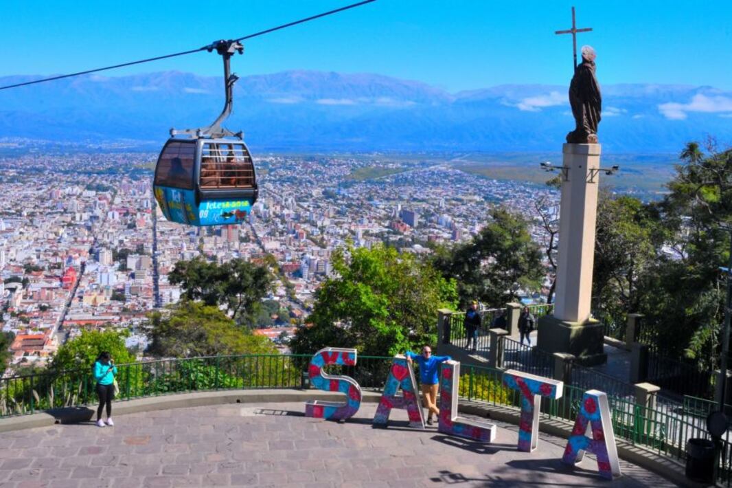 Teleférico de la ciudad de Salta