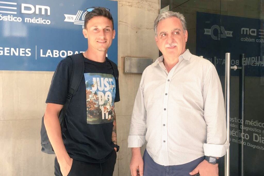 Fértoli se realizó exámenes médicos antes de sumarse a la Academia.