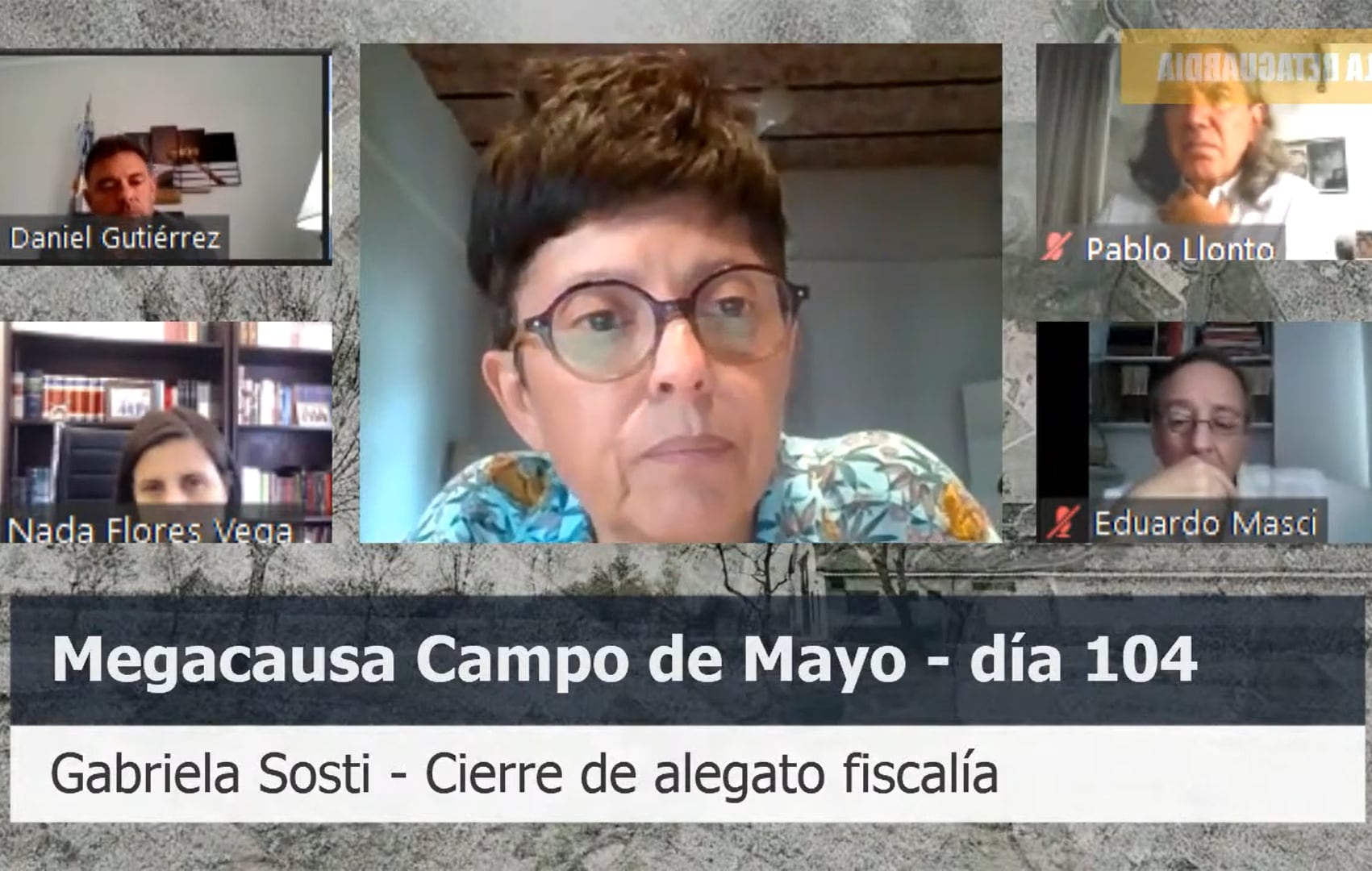 Entre los acusados para los que Sosti pidió la máxima pena figura el general retirado Santiago Omar Riveros, quien ofició como alto mando de Campo de Mayo.