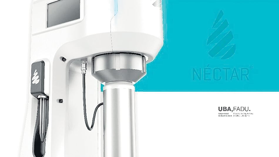 Néctar es más pequeña que otras máquinas similares.