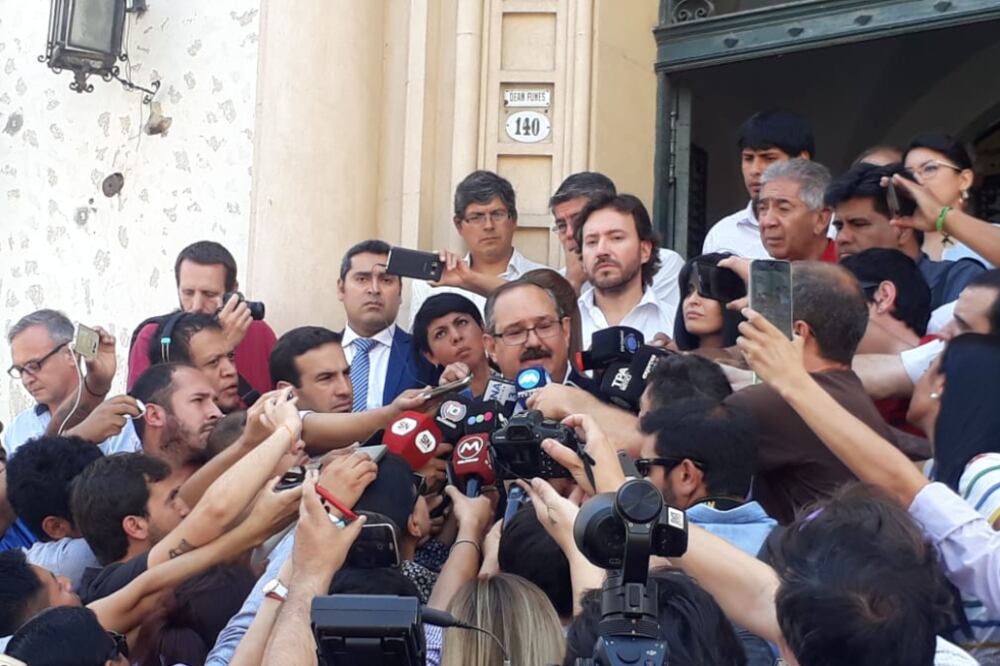 Sergio Leavy en el Juzgado Federal