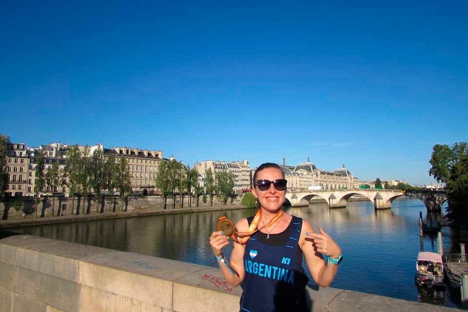 Graciela Klekailo fue una de las seleccionadas para correr en este desafío.