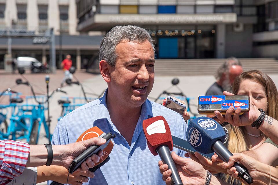 El intendente Pablo Javkin.