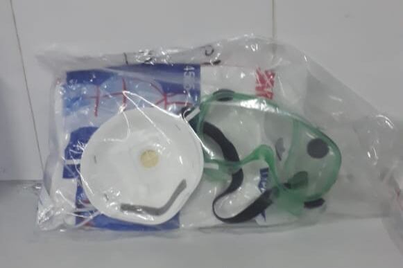 El kit de protección para los médicos