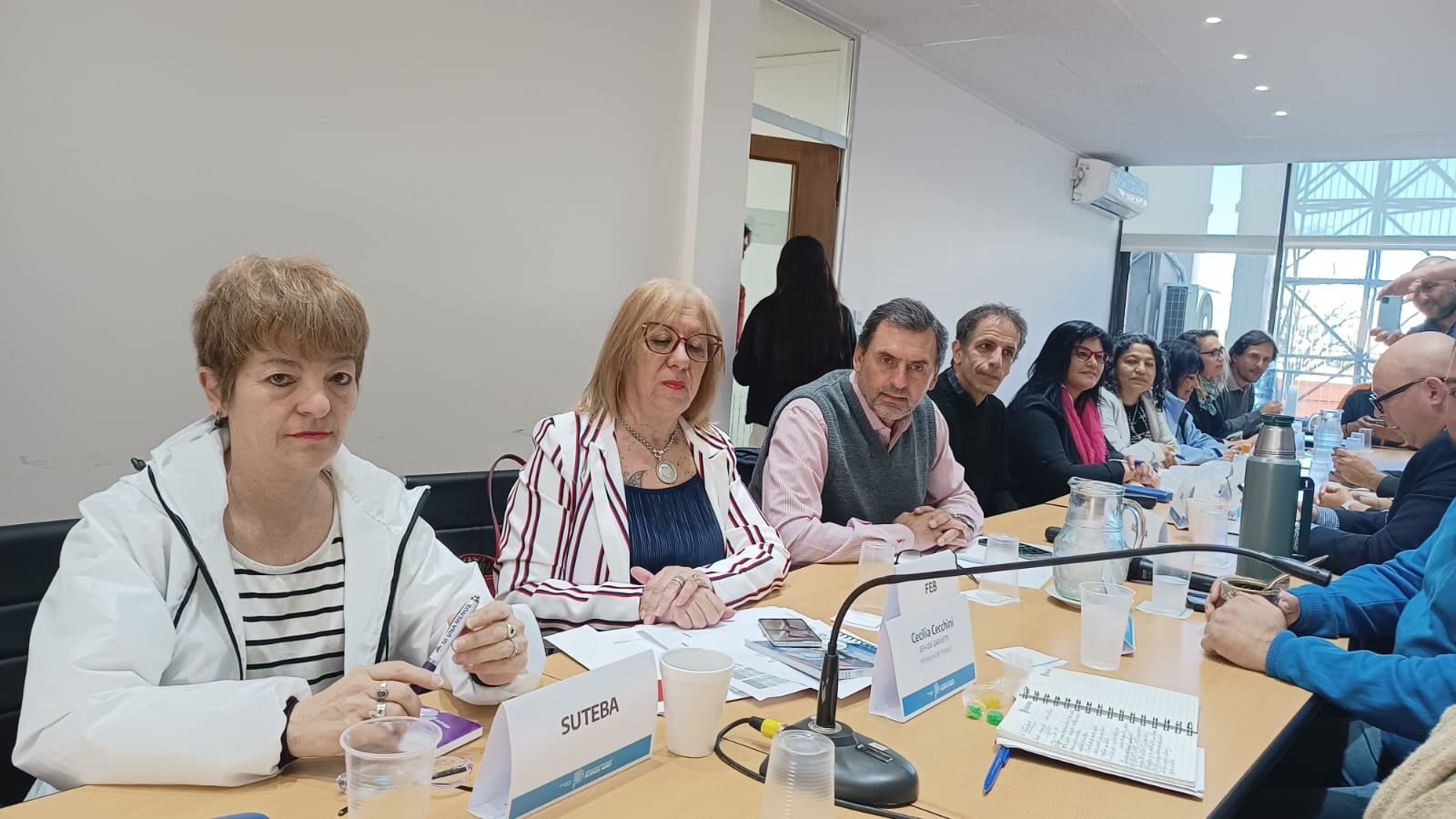 Avanza la reapertura paritaria de docentes y trabajadores estatales bonaerenses. (Foto: SUTEBA Provincia)