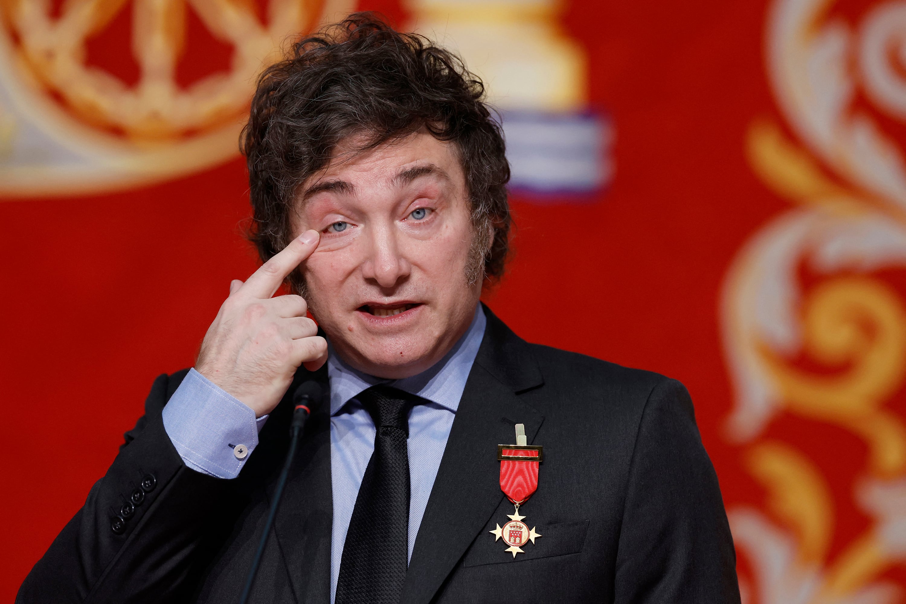 Javier Milei, presidente de la Argentina