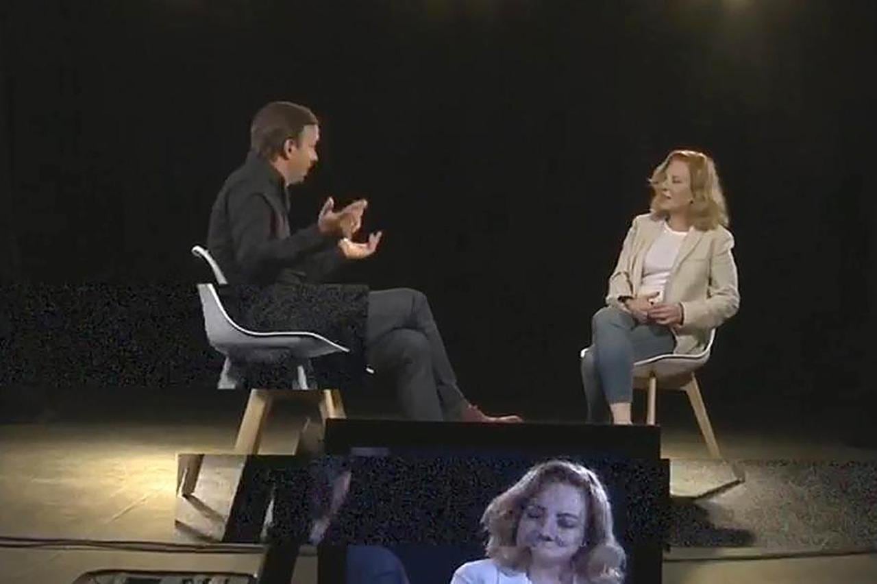 Cecilia Roth, una de las grandes actrices que participan del ciclo producido por Octubre TV. 