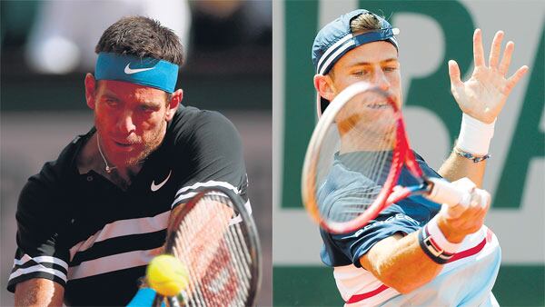 Del Potro mejora partido a partido. Schwartzman enfrentará a un veterano de Roland Garros.