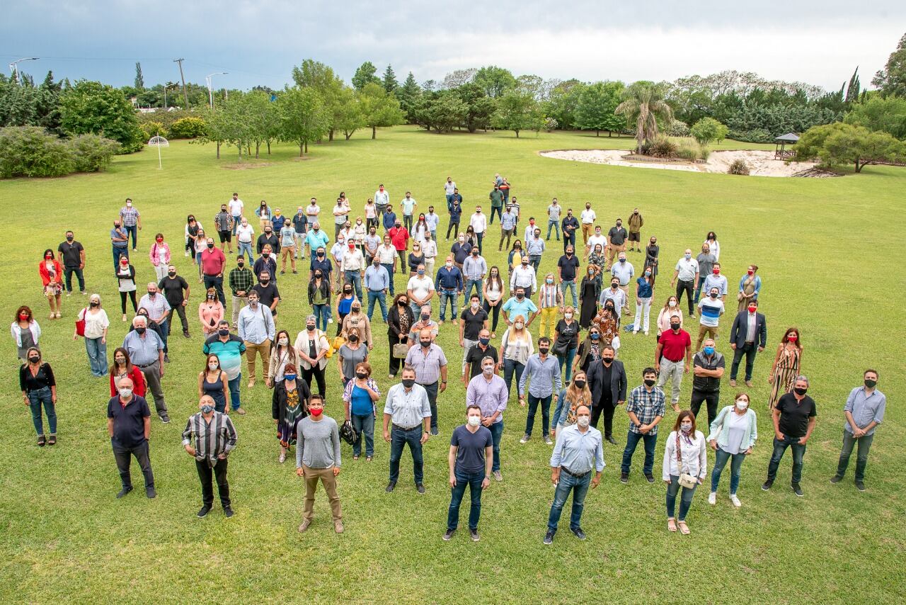 Juntos por el Cambio se reunió en General Lagos