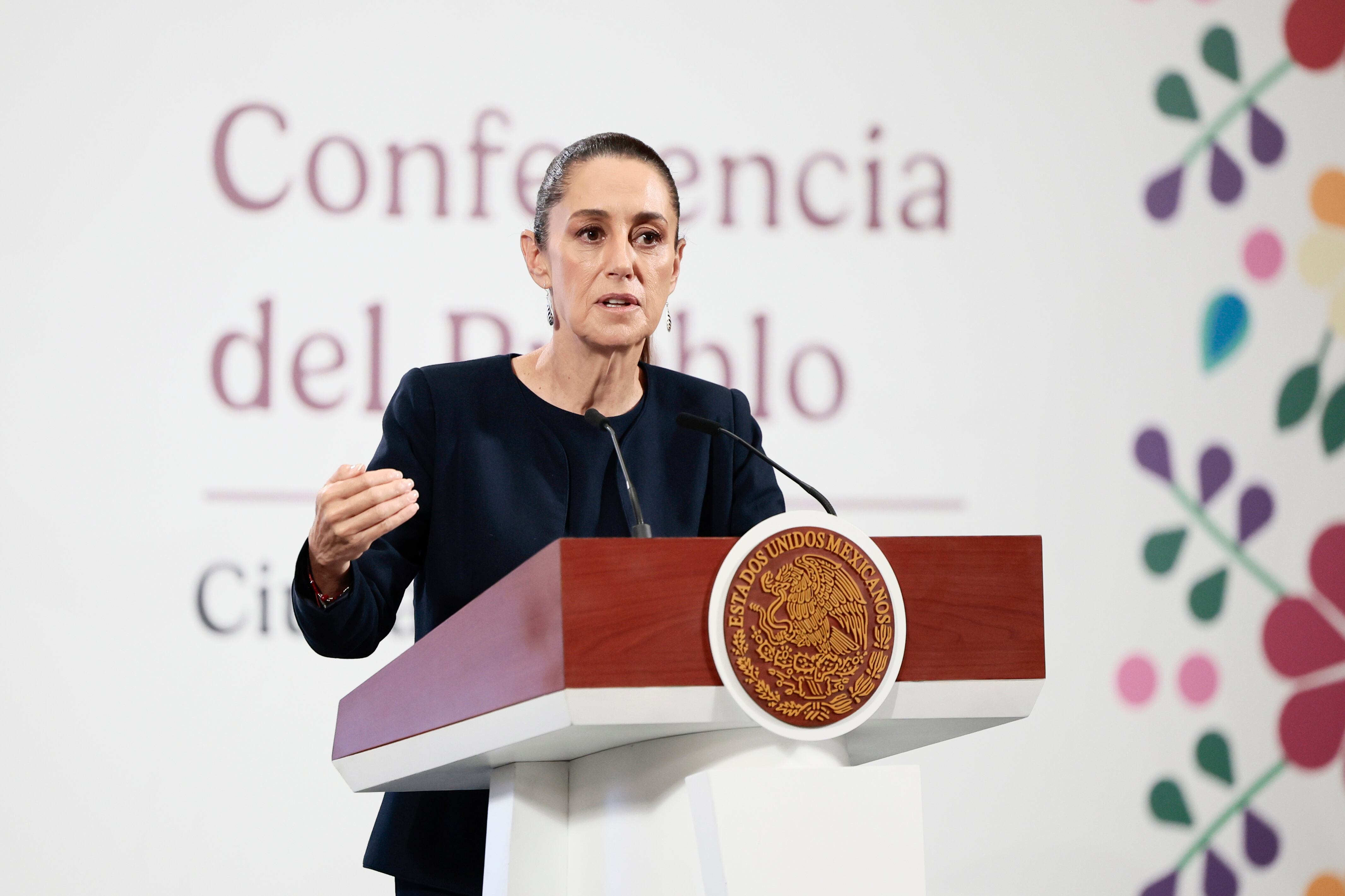 Claudia Sheinbaum, presidenta de México.