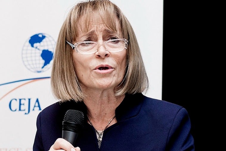 La jueza Ángela Ledesma.