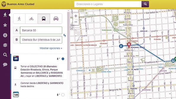 Los datos que el usuario va escribiendo fijan su localización geográfica a la vista e inmediata.